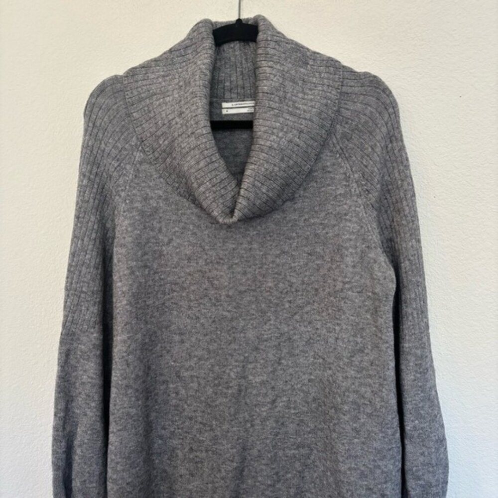 Anthropologie Gray Paloma Knit Tunic Sweater Gray - Picture 3 of 8